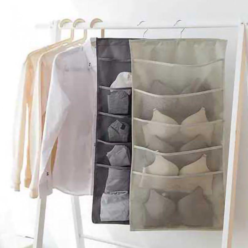 Hanging Closet Hanging Bag Oxford Cloth Wall Dormitory Double Sided Underwear Socks Storage 15 Grid Bag Foldable, Mb
Hanging Closet Hanging Bag Oxford Cloth Wall Dormitory Double Sided Underwear Socks Storage 15 Grid Bag Foldable, Mb