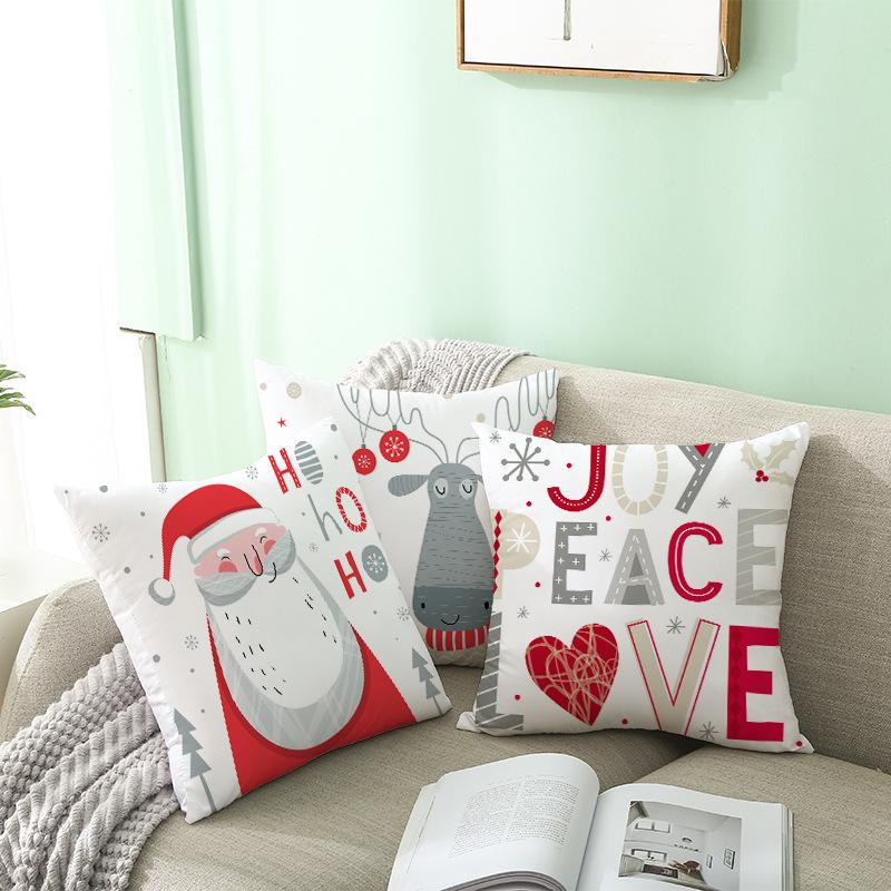 Christmas Pillow Covers Cute Cartoon Santa Claus Decorative Throw Cushion Covers for Sofa Couch Bed Pillowcase 45x45cm
Christmas Pillow Covers Cute Cartoon Santa Claus Decorative Throw Cushion Covers for Sofa Couch Bed Pillowcase 45x45cm