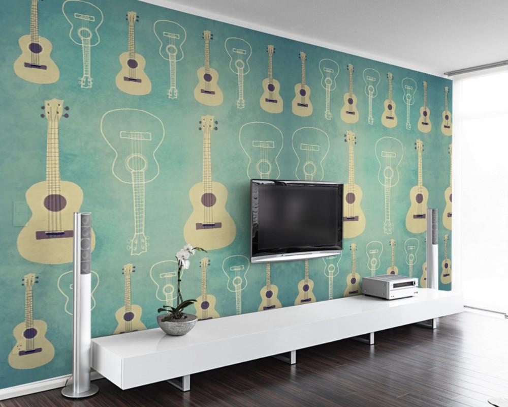 Free Shipping Nordic Minimalist Guitar Instrument Wall Bedroom Living Room Wallpaper Hotel Mural Music Museum Custom 3D Mural, As pic
Free Shipping Nordic Minimalist Guitar Instrument Wall Bedroom Living Room Wallpaper Hotel Mural Music Museum Custom 3D Mural, As pic