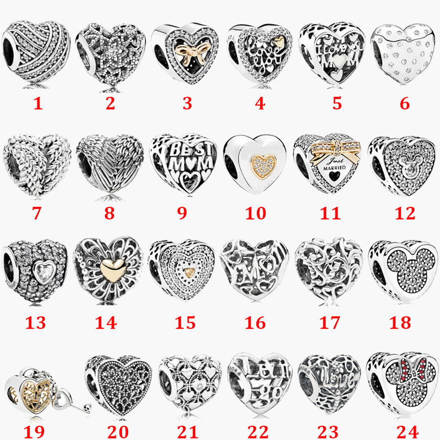 Fine jewelry Authentic 925 Sterling Silver Bead Fit Pandora Charm Bracelets Love Heart Series Key Pentagram Bow Beads Safety Chain Pendant DIY beads, Black
Fine jewelry Authentic 925 Sterling Silver Bead Fit Pandora Charm Bracelets Love Heart Series Key Pentagram Bow Beads Safety Chain Pendant DIY beads, Black