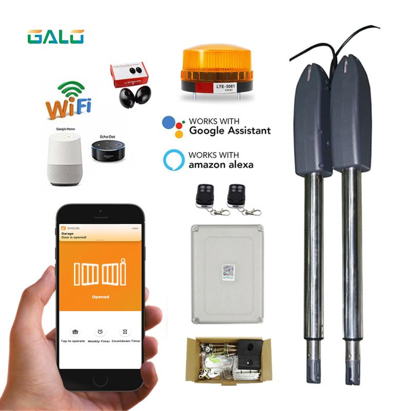 Wireless and wifi control Automatic dual arms electric swing door gate Opener Operator Motor actuator heavy duty closer
Wireless and wifi control Automatic dual arms electric swing door gate Opener Operator Motor actuator heavy duty closer