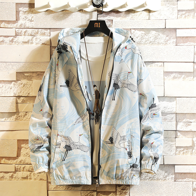 2021 New Fashion Spring Print Men's Jacket Street Thin Male with Hood Parka Kckx, Black.
2021 New Fashion Spring Print Men's Jacket Street Thin Male with Hood Parka Kckx, Black.