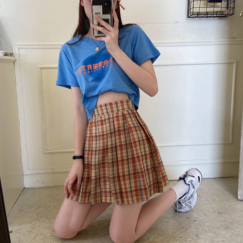 2021 New woman will see plaid skirts style waist a short skirt plied with women (x1431 24VL, Red
2021 New woman will see plaid skirts style waist a short skirt plied with women (x1431 24VL, Red