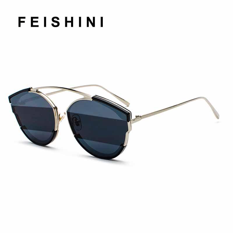 FEISHINI luxury Quality Sunglass Ladies Superstar Eyewear Men Zonnebril Cobain Vintage Tinted Cat eye Sunglasses Women Mirror
FEISHINI luxury Quality Sunglass Ladies Superstar Eyewear Men Zonnebril Cobain Vintage Tinted Cat eye Sunglasses Women Mirror
