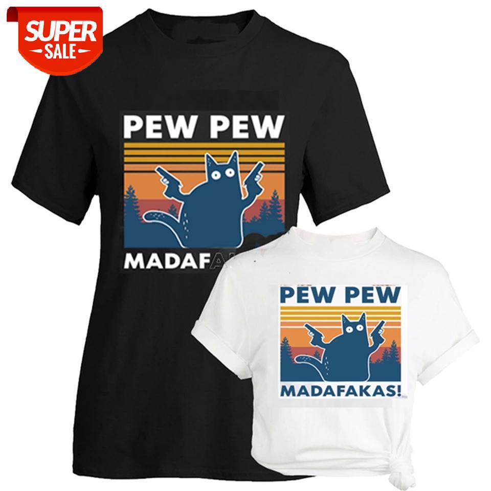 Pew Pew Madafakas T Shirt Novelty Funny Cat Vintage Crew Neck women's T-Shirt Funny Shirt Humor Gif #zu55, White
Pew Pew Madafakas T Shirt Novelty Funny Cat Vintage Crew Neck women's T-Shirt Funny Shirt Humor Gif #zu55, White