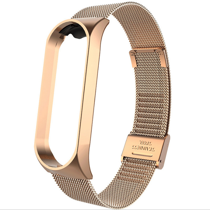 ese For Xiaomi 3 Wrist Metal Bracelet Stainless Steel MIband for Mi Band 4 Strap Wristbands 13 Colors free shipping