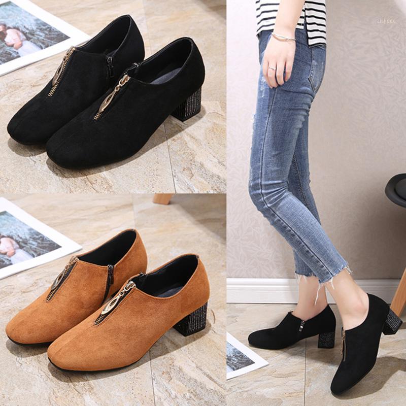 Flock Elegant Front Zipper Retro Boots Casual Women's Fashion Casual Square Heels High Short Ankle Boot High Heels Shoes1, Black
Flock Elegant Front Zipper Retro Boots Casual Women's Fashion Casual Square Heels High Short Ankle Boot High Heels Shoes1, Black