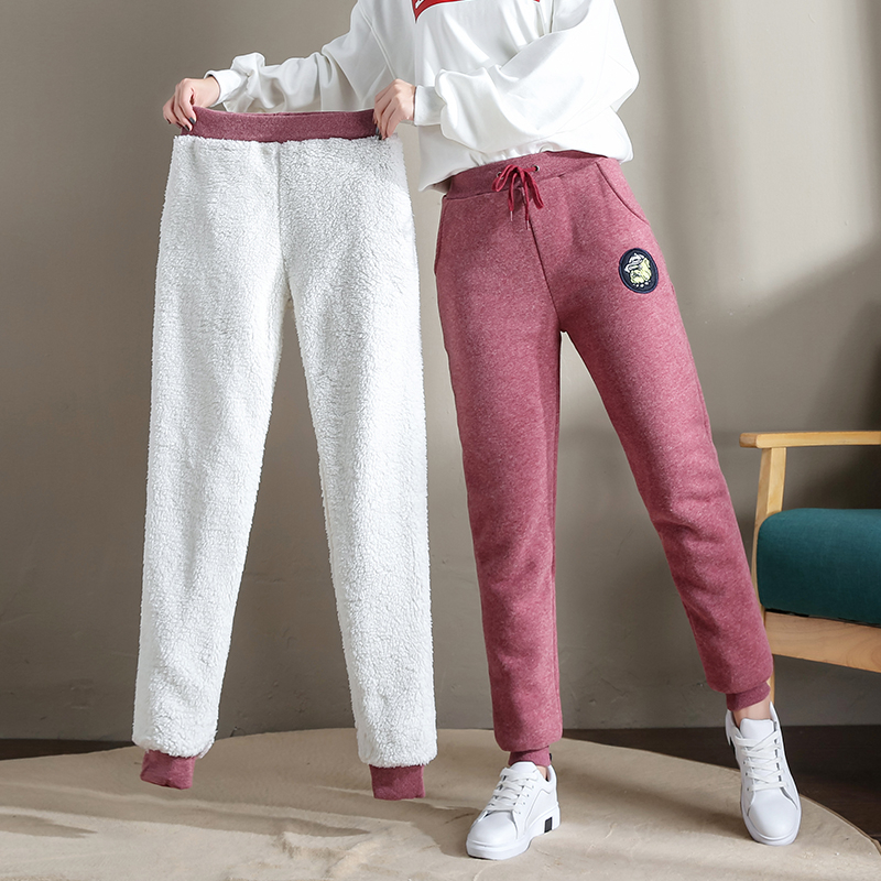 Fall hare hot of the thick women velvet cashmere sports pants sweet female color released causal winter, D1029 black
Fall hare hot of the thick women velvet cashmere sports pants sweet female color released causal winter, D1029 black