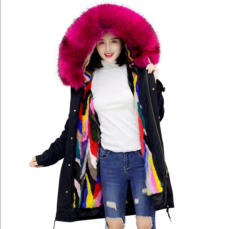 Genuine Natural Mink Skin of Female Fox Fur Furnace Long Section Parker Jacket 9tev, The picture
Genuine Natural Mink Skin of Female Fox Fur Furnace Long Section Parker Jacket 9tev, The picture
