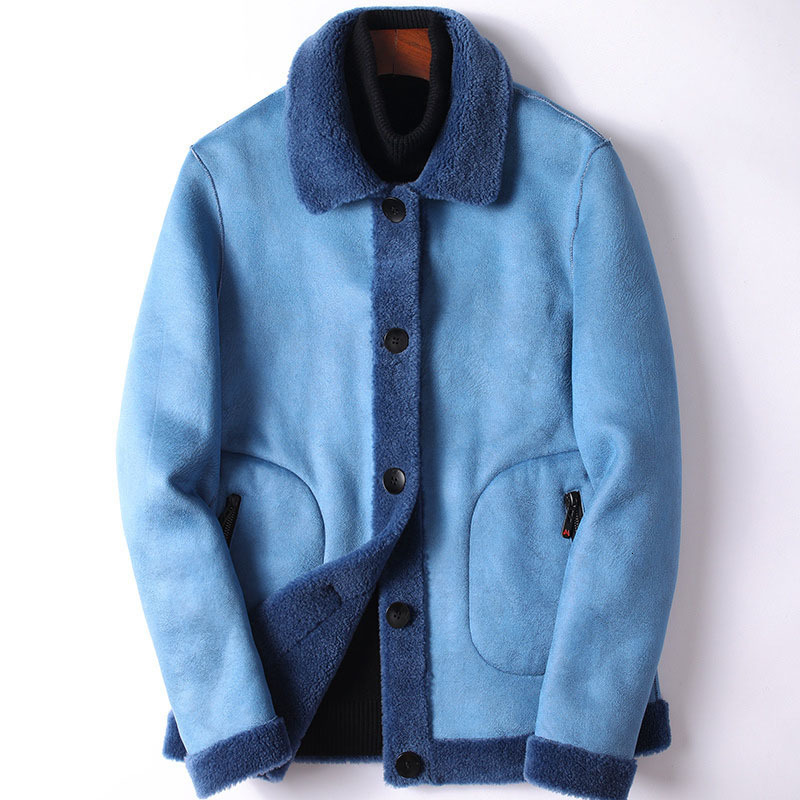 2021 New Double-sided Fleece Fashion Reversible Thick Wool Hot Male Jacket UX3H, Khaki.
2021 New Double-sided Fleece Fashion Reversible Thick Wool Hot Male Jacket UX3H, Khaki.