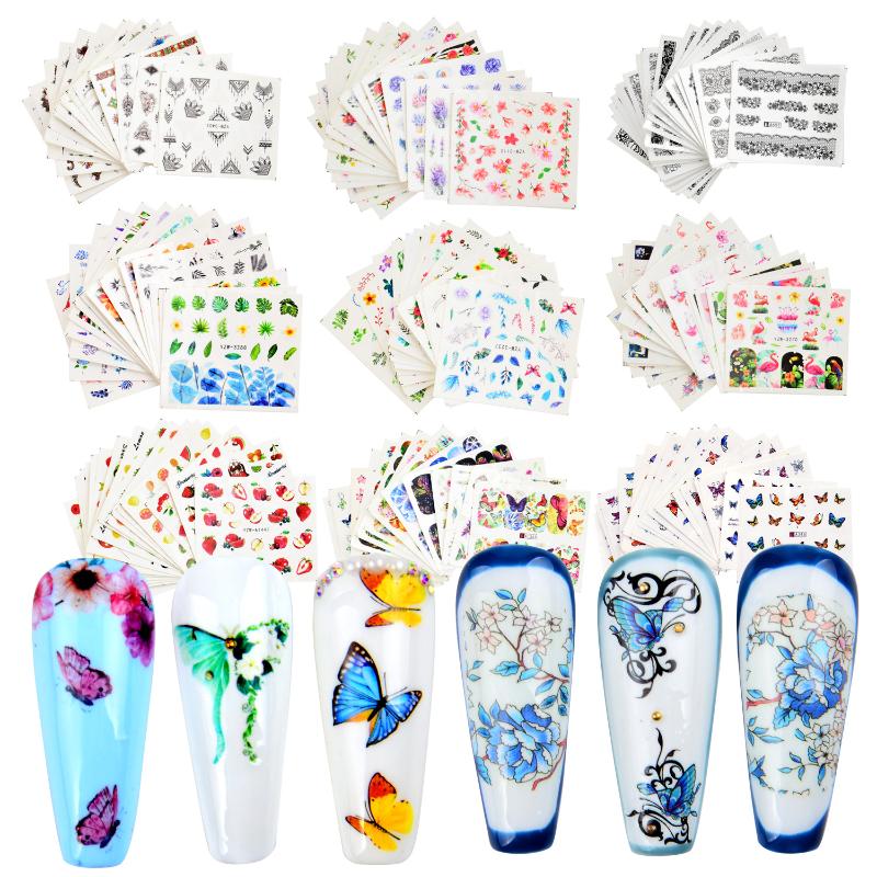 1 Set Black Flower Nail Sticker Sets Blooming Floral Water Transfer Decals Nail Art Sticker Manicure Foils Slider, Yzw3157
1 Set Black Flower Nail Sticker Sets Blooming Floral Water Transfer Decals Nail Art Sticker Manicure Foils Slider, Yzw3157