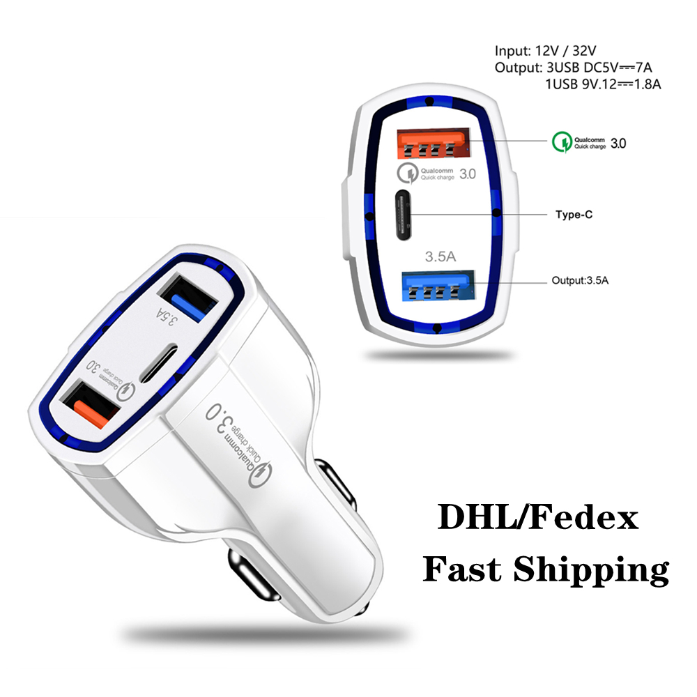 Quick Charge 3.0 USB Car Charger For iphone 12 11 Pro Max QC3.0 QC Auto Type C PD Fast Car Charger
Quick Charge 3.0 USB Car Charger For iphone 12 11 Pro Max QC3.0 QC Auto Type C PD Fast Car Charger