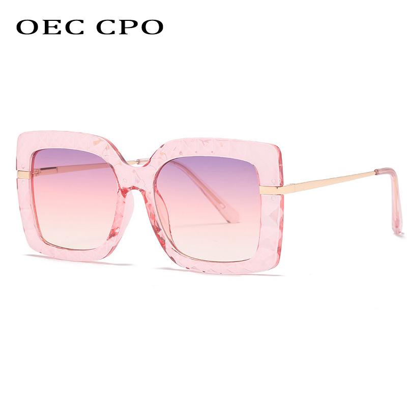 OEC CPO Fashion Square Sunglasses Women Brand Goggles Sun Glasses Female Vintage Shades Pink Eyewear UV400 Gafas de sol O900
OEC CPO Fashion Square Sunglasses Women Brand Goggles Sun Glasses Female Vintage Shades Pink Eyewear UV400 Gafas de sol O900