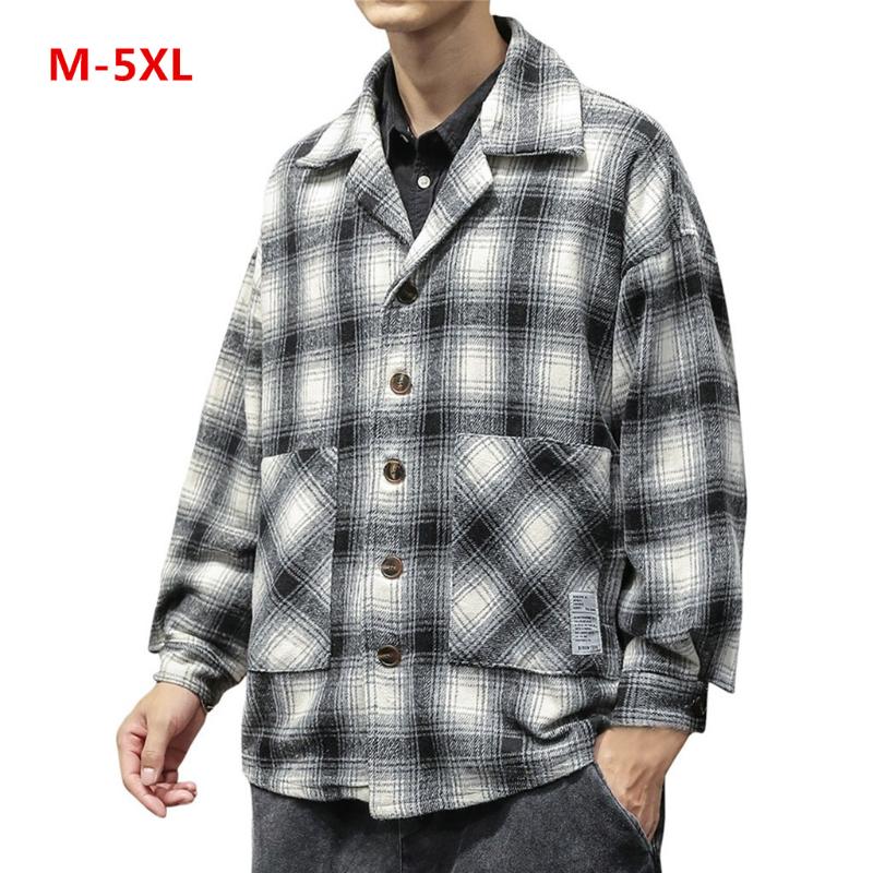 Mens Bomber jackets Men's New Winter Style Retro Checked Large Size Sweater Outwear Tops Plus Size Outwear jaqueta masculina, Black
Mens Bomber jackets Men's New Winter Style Retro Checked Large Size Sweater Outwear Tops Plus Size Outwear jaqueta masculina, Black