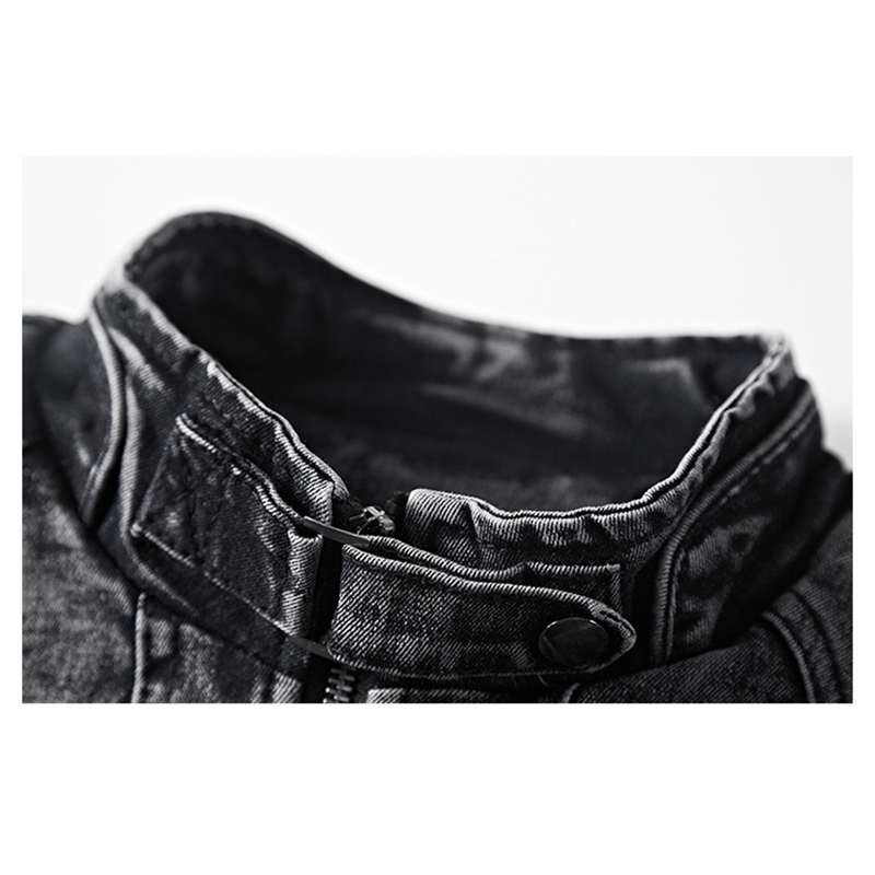 BOLUBAO Men High Quality Denim Jackets Coat Autumn Male Solid Color zipper Jacket Overcoat Men's Casual Fashion Jackets 201218