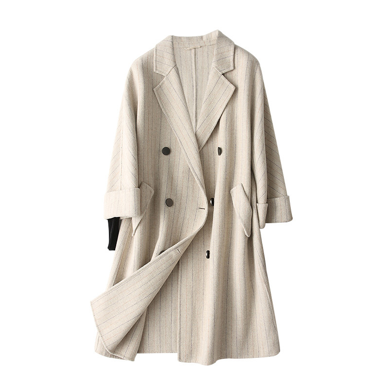 Wool Long Female Autumn Double-sided Jacket Herringbone Jackets Chambermaids Mujer Elegance M231 Yr6d, Game
Wool Long Female Autumn Double-sided Jacket Herringbone Jackets Chambermaids Mujer Elegance M231 Yr6d, Game
