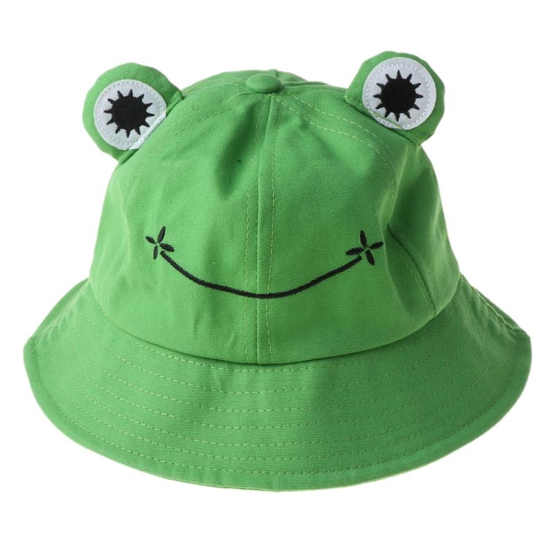 Foldable Cotton Frog Bucket Hat Summer Sunscreen Fisherman Cap Hunting Sunhat, 6ee704353-r
Foldable Cotton Frog Bucket Hat Summer Sunscreen Fisherman Cap Hunting Sunhat, 6ee704353-r