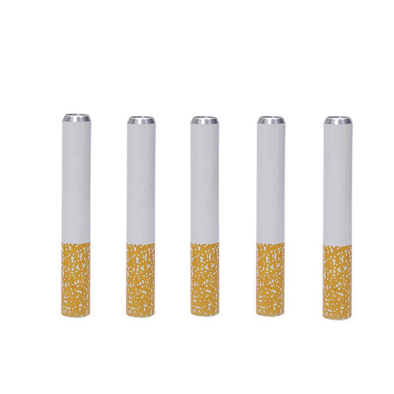 Creative Metal Aluminum Cigarette Shape Smoking Pipes Portable Cleaner Smoking Snorter Herb Tobacco Pipe Fast Shipping
Creative Metal Aluminum Cigarette Shape Smoking Pipes Portable Cleaner Smoking Snorter Herb Tobacco Pipe Fast Shipping