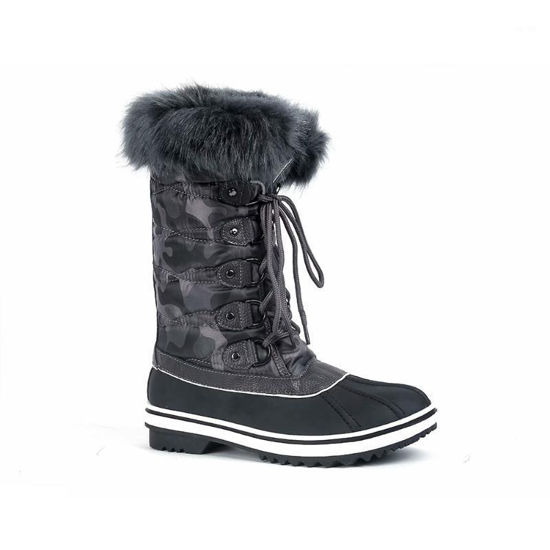 Maxmuxun Women Snow Boots Splicing Lace Waterproof Non Slip Shoes Plus Warm Boots1, Khaki
Maxmuxun Women Snow Boots Splicing Lace Waterproof Non Slip Shoes Plus Warm Boots1, Khaki
