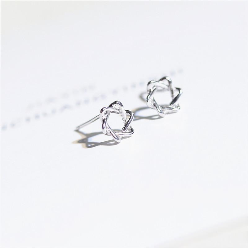Stud Real 925 Sterling Silve Simple Hexagon Suitable For Tudents Earrings Women Party Cute Fashion Jewelry Gift
Stud Real 925 Sterling Silve Simple Hexagon Suitable For Tudents Earrings Women Party Cute Fashion Jewelry Gift