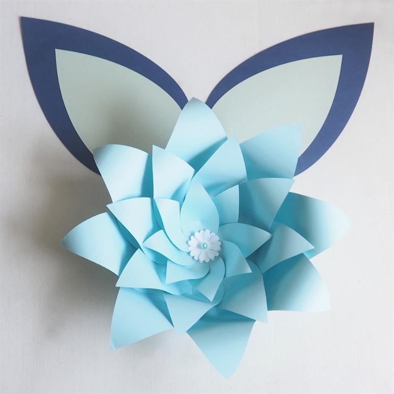DIY Large Paper Flowers Giant Rose Fleurs Backdrops 1 Piece 40CM+ 2 Ears For Wedding Decorations Nursery Kids' Birthday Video, Sky blue
DIY Large Paper Flowers Giant Rose Fleurs Backdrops 1 Piece 40CM+ 2 Ears For Wedding Decorations Nursery Kids' Birthday Video, Sky blue