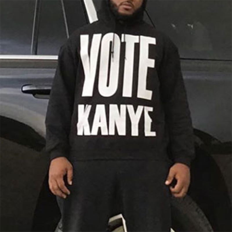 Vote Kanye Hoodie Black Hooded Sweatshirts Sweaters Casual Oversize Hoody Jumpers Men Women Hip Hop Streetwear MG200308
Vote Kanye Hoodie Black Hooded Sweatshirts Sweaters Casual Oversize Hoody Jumpers Men Women Hip Hop Streetwear MG200308