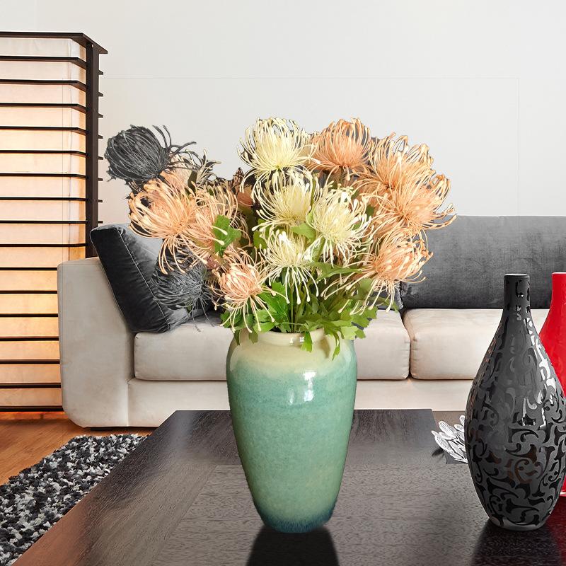 artificial Needle Cushion flowers Plastic South African Emperor Chrysanthemum fake flowers plastic for home decor, Sky blue
artificial Needle Cushion flowers Plastic South African Emperor Chrysanthemum fake flowers plastic for home decor, Sky blue