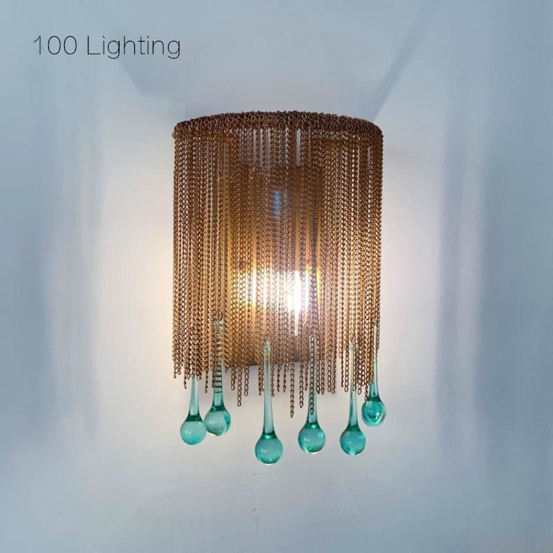 Unique Blue crystal Copper chain Wall lamp E27 LED Retro Living room Restaurant Wall Sconce 90-260V Loft Indoor Lamp Mount
Unique Blue crystal Copper chain Wall lamp E27 LED Retro Living room Restaurant Wall Sconce 90-260V Loft Indoor Lamp Mount
