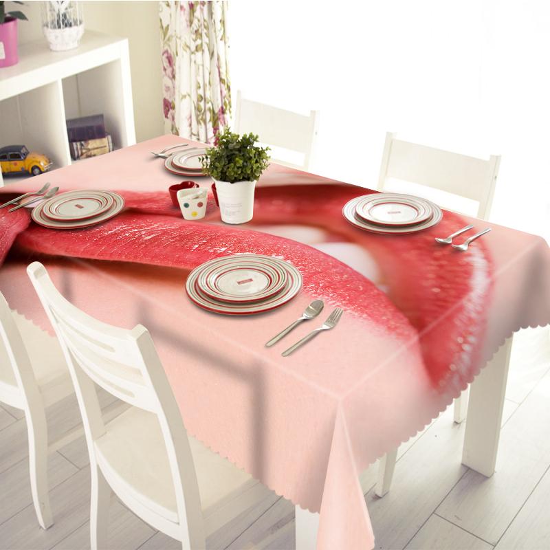 3D Tablecloth Merry Christmas Waterfall Sexy Red Lips Waterproof Cloth Thicken Rectangular and Round Wedding Table Cloth
3D Tablecloth Merry Christmas Waterfall Sexy Red Lips Waterproof Cloth Thicken Rectangular and Round Wedding Table Cloth