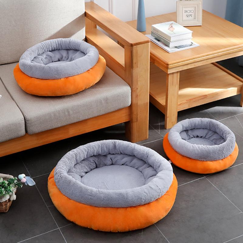 Plush Dog Kennel Round Pet Bed Soft Warm Puppy Deep Sleeping Sofa Cushion Winter Cat Beds Mat Chihuahua Kitten House, Gray
Plush Dog Kennel Round Pet Bed Soft Warm Puppy Deep Sleeping Sofa Cushion Winter Cat Beds Mat Chihuahua Kitten House, Gray