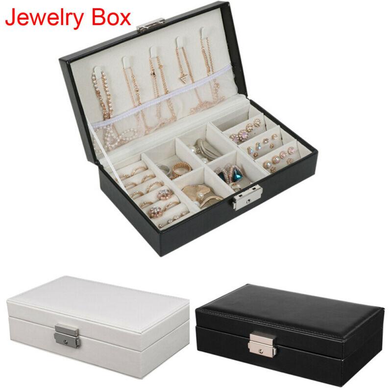 PD Jewelry Box Organizer Portable Travel Leather Jewellery Ornaments Case Storage, B1
PD Jewelry Box Organizer Portable Travel Leather Jewellery Ornaments Case Storage, B1