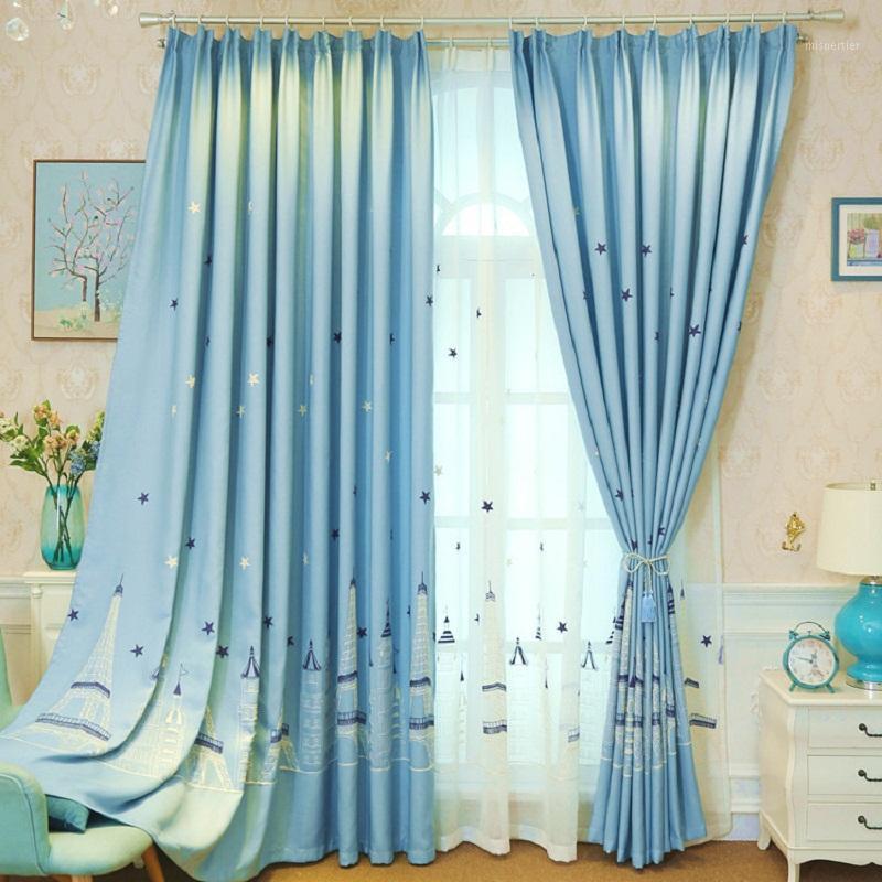 WLIARLEO Cartoon Curtains Embroidered Voile Curtain and Cloth Curtain For Baby Room,Home Modern Blue window for children1
WLIARLEO Cartoon Curtains Embroidered Voile Curtain and Cloth Curtain For Baby Room,Home Modern Blue window for children1