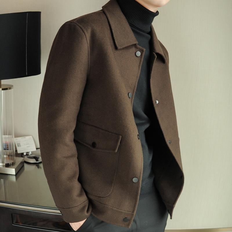 wool cloth coat male brief paragraph, ni qiu dong season leisure double-sided woolen cloth cashmere coat jackets men, See chart
wool cloth coat male brief paragraph, ni qiu dong season leisure double-sided woolen cloth cashmere coat jackets men, See chart