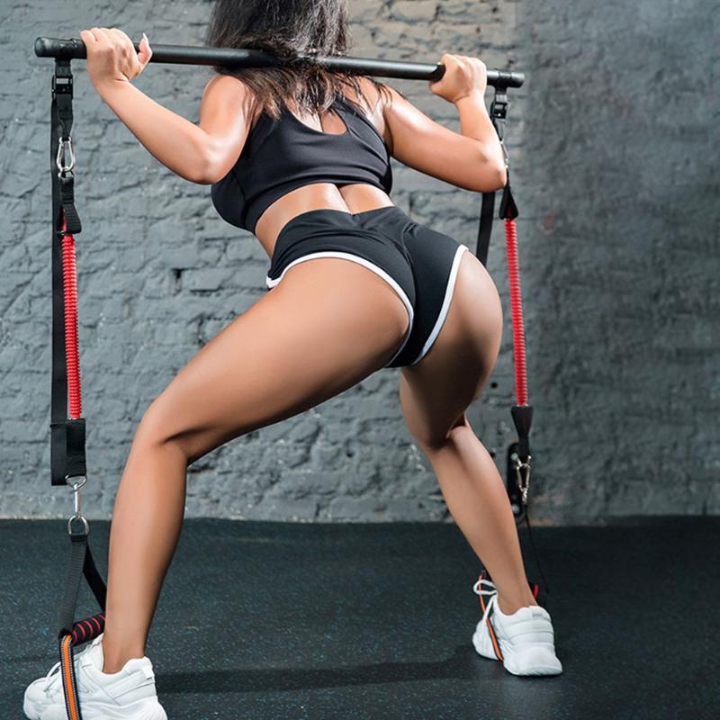 Fitness Rod Resistance Band Assemble with Adjust Belt,Portable Home Gym Pilates Bar System Full Body Workout Equipment
Fitness Rod Resistance Band Assemble with Adjust Belt,Portable Home Gym Pilates Bar System Full Body Workout Equipment