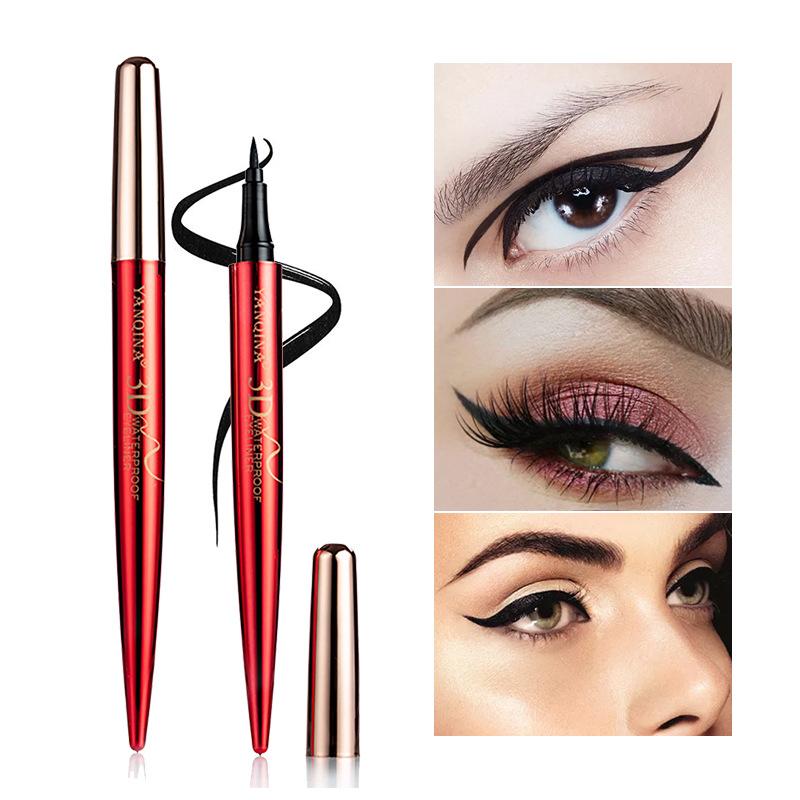 Portable Cool Black Eyeliner Not Easily Dizzy Catch Liquid Eyeliner Makeup Waterproof Long-lasting Smooth Fast Dry Women Makeup
Portable Cool Black Eyeliner Not Easily Dizzy Catch Liquid Eyeliner Makeup Waterproof Long-lasting Smooth Fast Dry Women Makeup