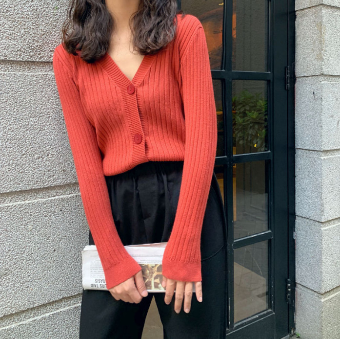 Primavera, vero e outono novo usar vento suave curto solto suter casaco de malha camisola cardigan feminino topo, Black
Primavera, vero e outono novo usar vento suave curto solto suter casaco de malha camisola cardigan feminino topo, Black