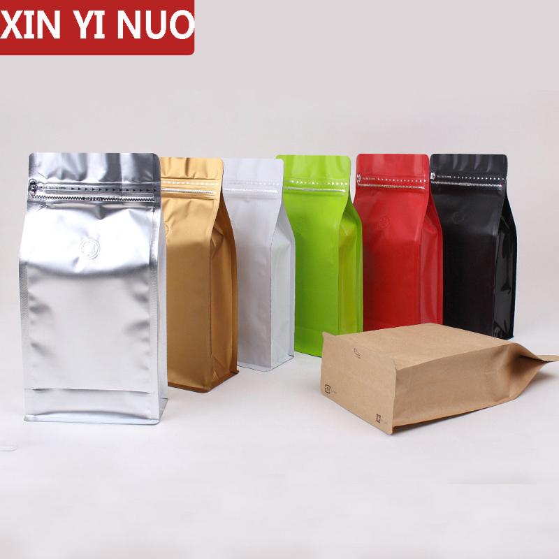 20pcs 1 pound Stand up Coffee Bean Packaging Bags With Air Valve Aluminum Foil Self Sealing Pouch
20pcs 1 pound Stand up Coffee Bean Packaging Bags With Air Valve Aluminum Foil Self Sealing Pouch