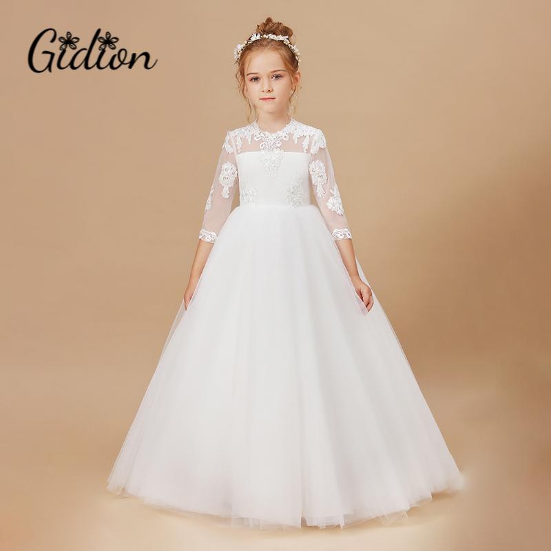 Girl's Dresses 2-14T Girls Appliques Dress White Wedding Children Clothing Princess Baby Kids Birthday Party Clothes, Red;yellow
Girl's Dresses 2-14T Girls Appliques Dress White Wedding Children Clothing Princess Baby Kids Birthday Party Clothes, Red;yellow