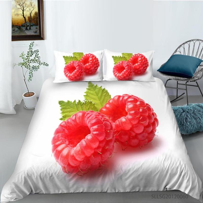 Hot sale Red Berries Printing Bedding set with pillowcases Duvet cover Home Textile 2/3pcs Full Queen sizes
Hot sale Red Berries Printing Bedding set with pillowcases Duvet cover Home Textile 2/3pcs Full Queen sizes