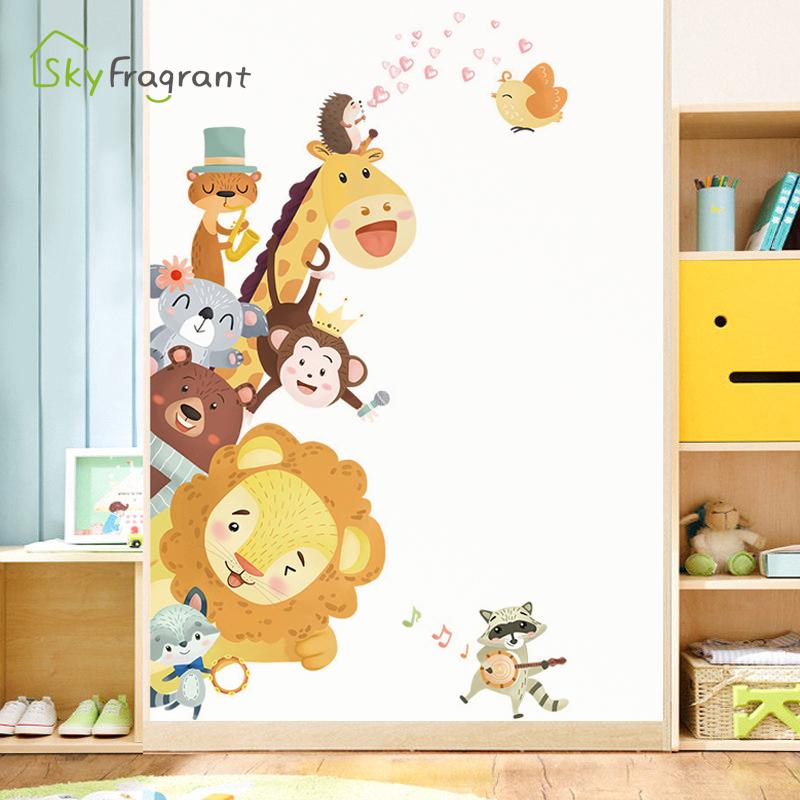 Cute little animals door stickers corner wall sticker self-adhesive home decor children's room decoration kids bedroom decor
Cute little animals door stickers corner wall sticker self-adhesive home decor children's room decoration kids bedroom decor