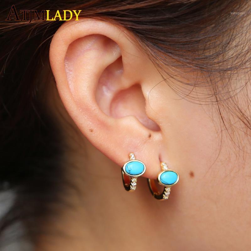 Hoop & Huggie Top Quality Minimal Wrap Gold Silver Color Tiny Cute Oval Turquoises Stone Girlfriend Gift Earring Delicate Ear1
Hoop & Huggie Top Quality Minimal Wrap Gold Silver Color Tiny Cute Oval Turquoises Stone Girlfriend Gift Earring Delicate Ear1