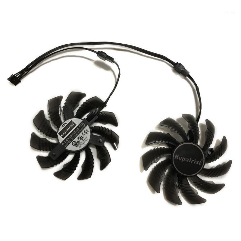 2pcs/set 75mm PLD08010S12HH GPU Graphics Cooler Fan For Gigabyte GTX 1050Ti 4G GeForce GTX 1050 OC 3G/2G Cards As Replacement1
2pcs/set 75mm PLD08010S12HH GPU Graphics Cooler Fan For Gigabyte GTX 1050Ti 4G GeForce GTX 1050 OC 3G/2G Cards As Replacement1