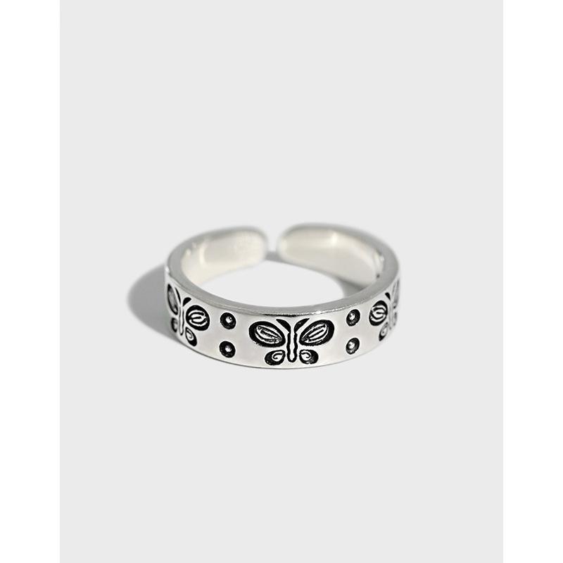 YPAY 100% Genuine 925 Sterling Silver Open Rings for Women Korea INS Vintage Do the Old Butterfly Cocktail Party Jewelry YMR1134
YPAY 100% Genuine 925 Sterling Silver Open Rings for Women Korea INS Vintage Do the Old Butterfly Cocktail Party Jewelry YMR1134