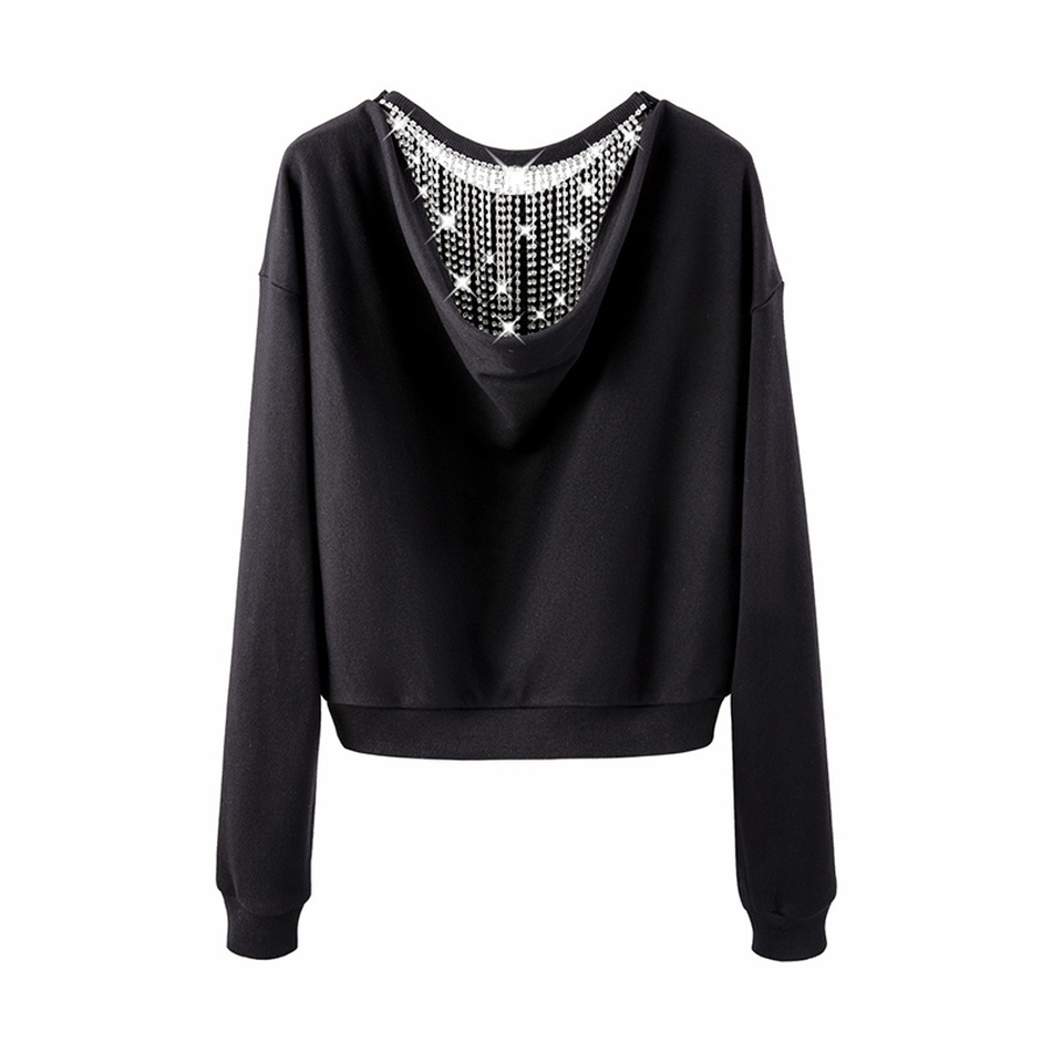 Spring 2021 New Women Cut Free Nightgown Around the Neck Long Sleeve Black Sweater High Street Top X53e
Spring 2021 New Women Cut Free Nightgown Around the Neck Long Sleeve Black Sweater High Street Top X53e