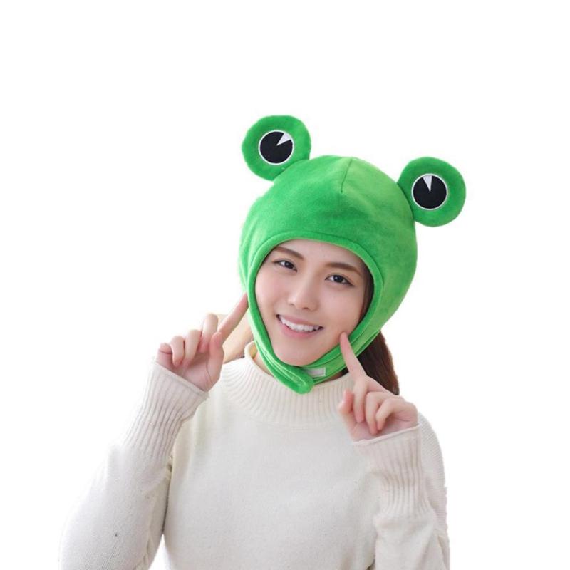Cartoon Funny Adorable Plush Frog Hat Big Eyes Creative Animal Headgear Gift Costume Hat Adults Cosplay Up Dress For Kids Y5V9, Green
Cartoon Funny Adorable Plush Frog Hat Big Eyes Creative Animal Headgear Gift Costume Hat Adults Cosplay Up Dress For Kids Y5V9, Green