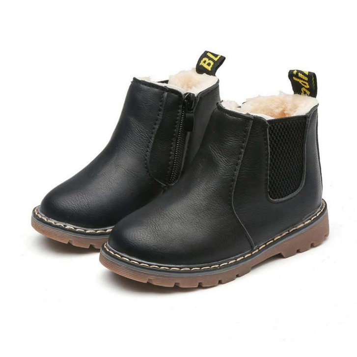 Autumn Winter Leather Boots 2021 New Boys Girls Leisure Warm Fur Lined Shoes Ankle Martin Boots Retro Fashion Children'S Shoes, Black
Autumn Winter Leather Boots 2021 New Boys Girls Leisure Warm Fur Lined Shoes Ankle Martin Boots Retro Fashion Children'S Shoes, Black