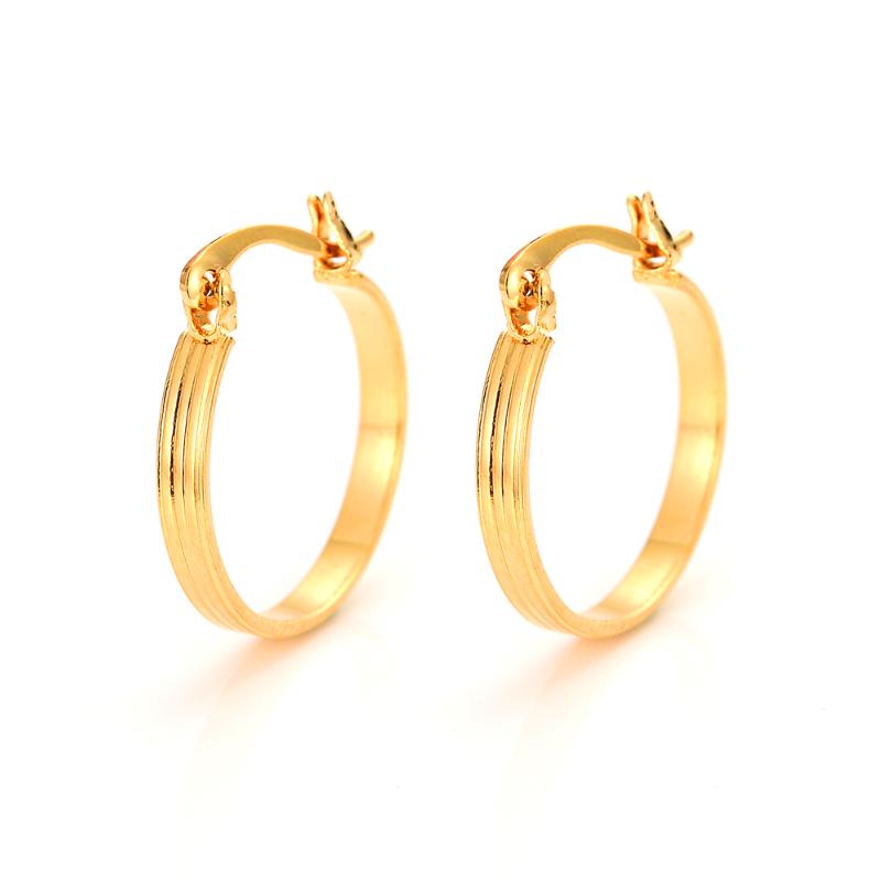 Hoop & Huggie Gold Girls Mid Size Round Circles Huggies Earrings For Kids Children Aros Women Boy Jewelry African Christmas Gift
Hoop & Huggie Gold Girls Mid Size Round Circles Huggies Earrings For Kids Children Aros Women Boy Jewelry African Christmas Gift