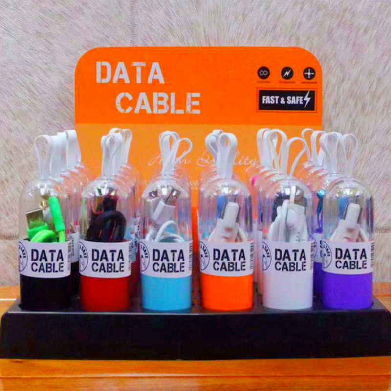 4ft 1.2m 2A Fast Charge Cable Micro 8 Pin Type C 3 in 1 Multi Phone Charger Cable(The logistics price Pls Contact us)