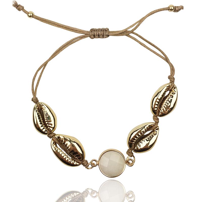 Gold color Cowrie Seashell Bracelets For Women Handmade Rope Bracelet Boho bff pulseras mujer 2020 trendy Jewelry gifts
Gold color Cowrie Seashell Bracelets For Women Handmade Rope Bracelet Boho bff pulseras mujer 2020 trendy Jewelry gifts
