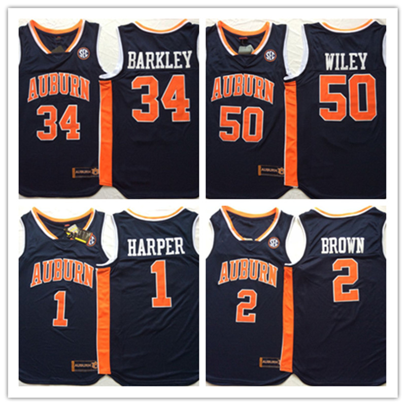 Mens 2019 NCAA Final Four Basketball Jersey 1 Jared Harper 2 Bryce Brown 50 Austin Wiley 34 Charles Barkley Jersey S-3XL, Black
Mens 2019 NCAA Final Four Basketball Jersey 1 Jared Harper 2 Bryce Brown 50 Austin Wiley 34 Charles Barkley Jersey S-3XL, Black